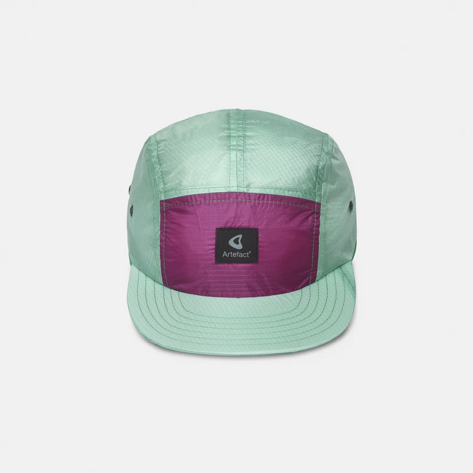 Cirrus - Casquette 5-Panel - Vert / Rose