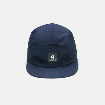 Casquette bleue Artefact upcyclée avec veste patagonia