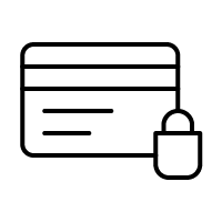 Pictogramme paiement sécurisé