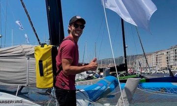 Test du Duffel Bag par Antoine Auriol - Un Hors-Bord à la mer - Artefact