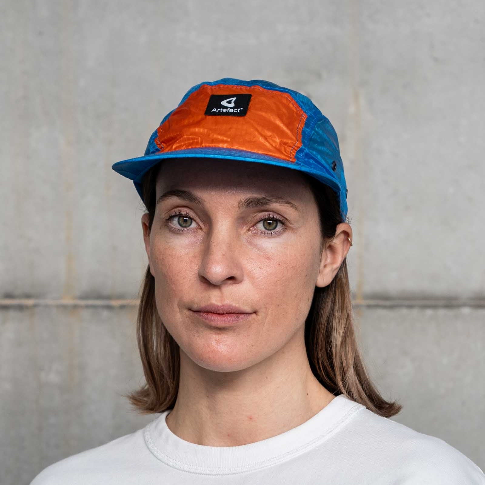 5Panel casquette artefact Bleu/orange