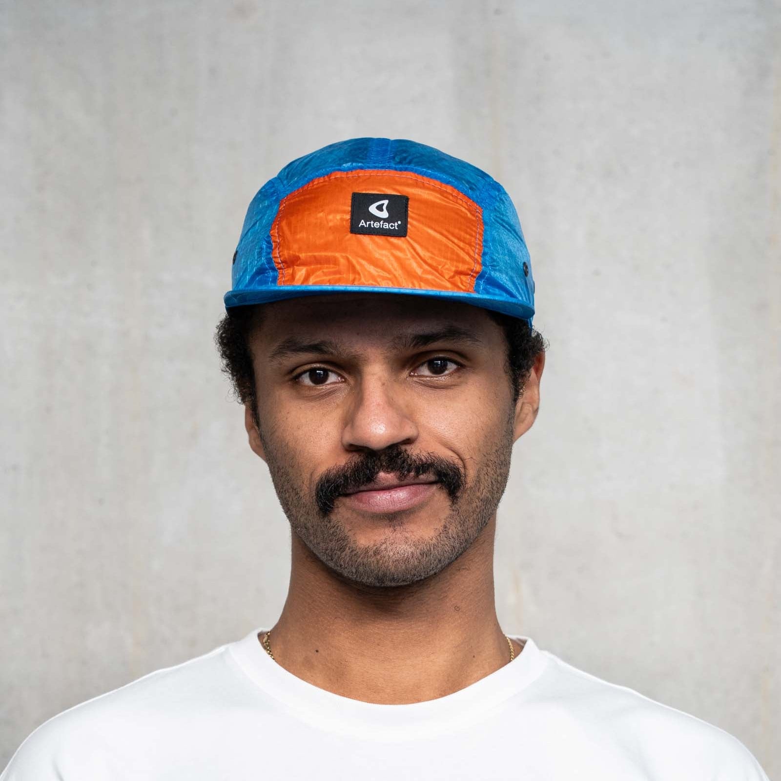 5Panel casquette artefact Bleu/orange
