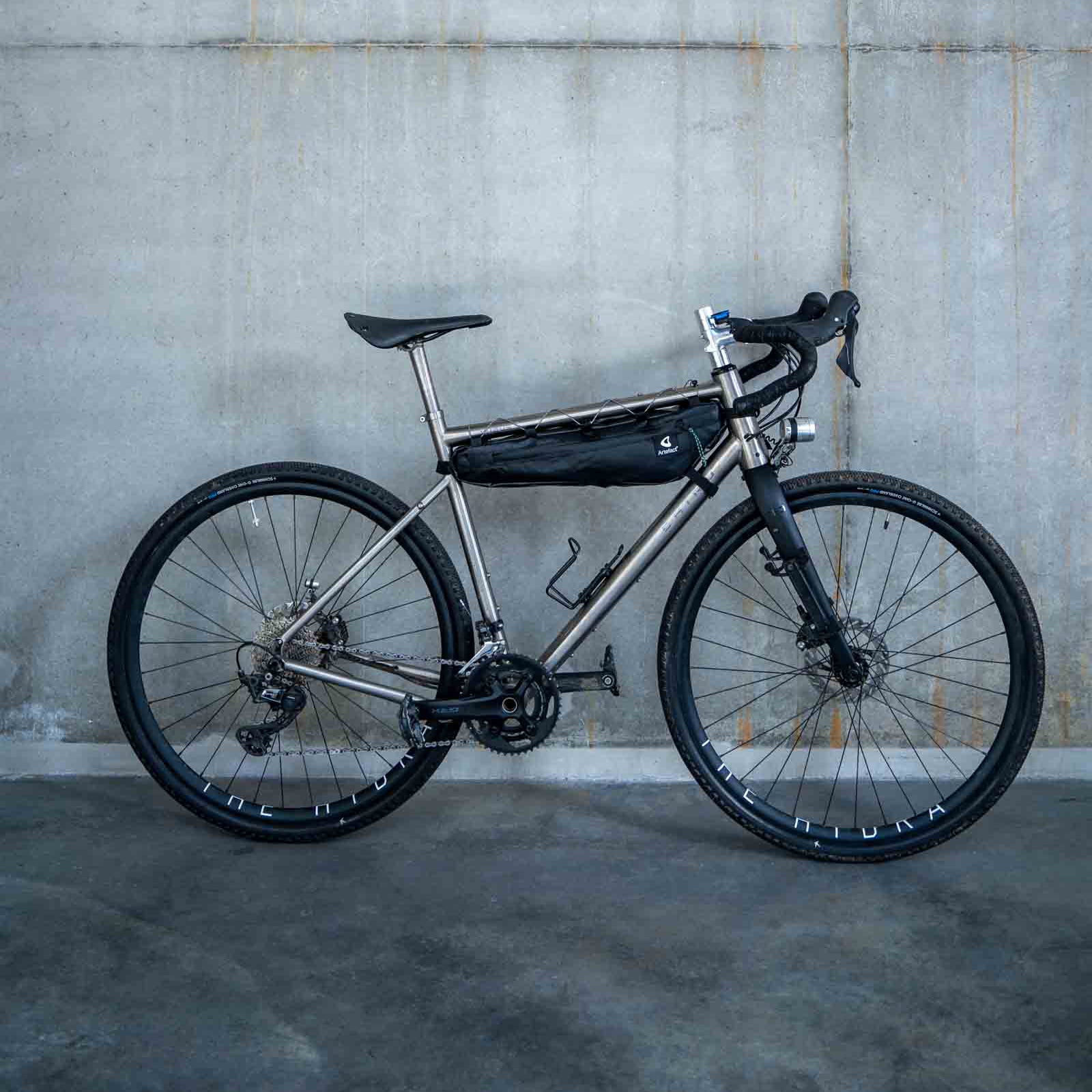 BTR Mini-Sacoche de vélo légère et résistante pour Tube supérieur de
