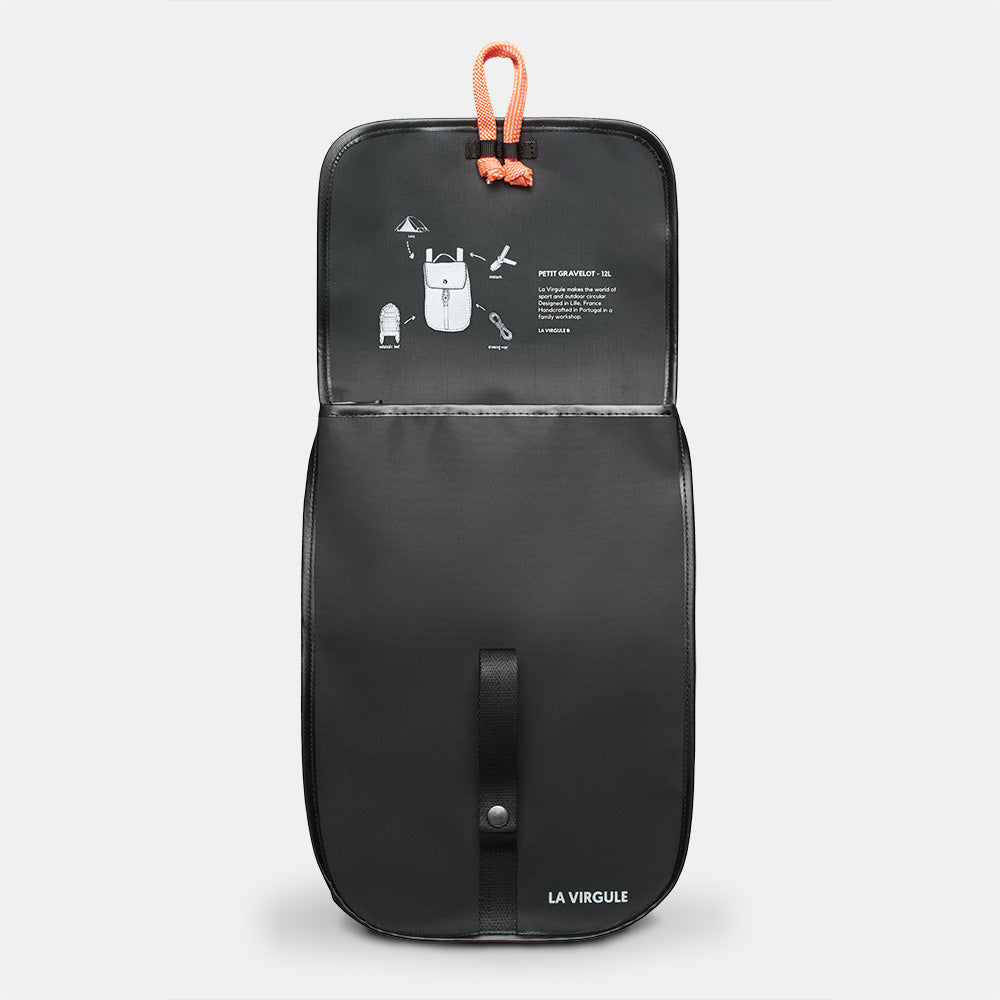 Petit gravelot sac 12 litres upcyclé