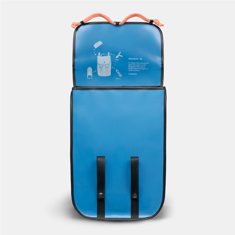 Sac Gravelot - 18L - Bleu Alpin