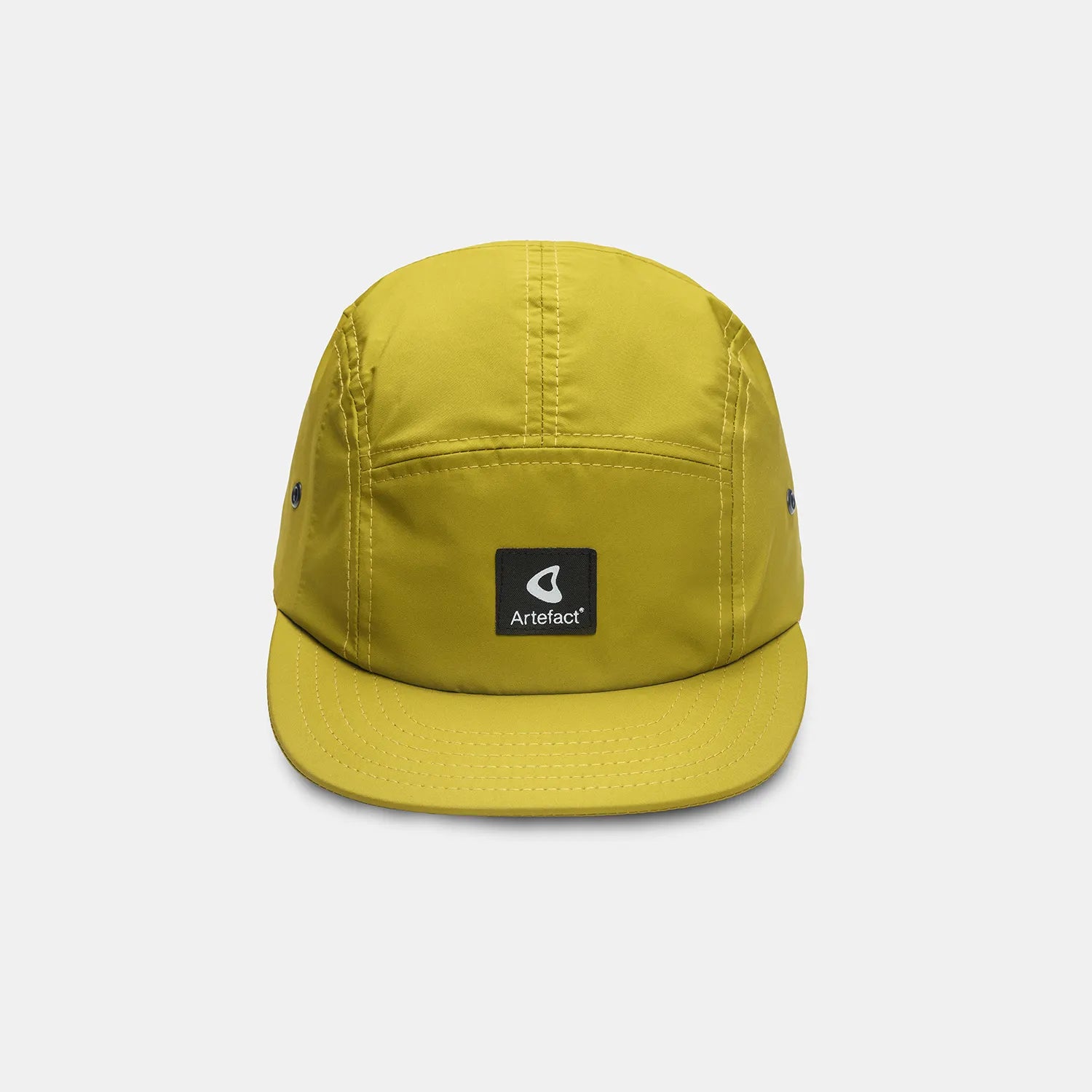 Casquette jaune Artefact upcyclée avec veste patagonia