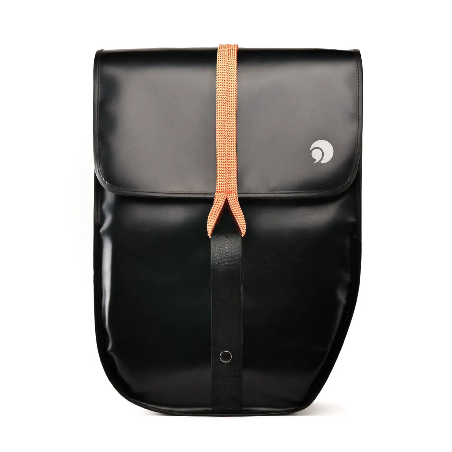 Sterne - Sacoche vélotaf 25L - Droit - Noir corde orange