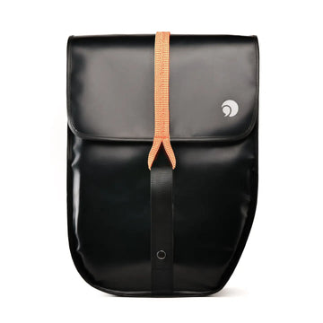 Sterne - Sacoche vélotaf 25L - Droit - Noir corde orange